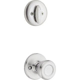 Kwikset Dakota Polished Brass SmartKey Single-Cylinder Deadbolt Keyed Entry Door Handleset