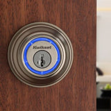 Kwikset Kevo 2nd Gen Satin Nickel Single Cylinder Touch-to-Open Bluetooth Smart Deadbolt