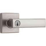 Vedani Square Venetian Bronze Entry Door Lever Featuring SmartKey Security