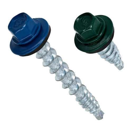 KwikSeal MB WoodBinder #10 x 1-1/2 in Plain Stitch Screws with Sealing Washer (250-Pack Bag)