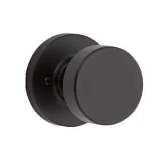 Kwikset Halo Black Single-Cylinder Touchscreen Electronic Deadbolt with Prague Entry Door Handle set Pismo Door Knob Combo Pack