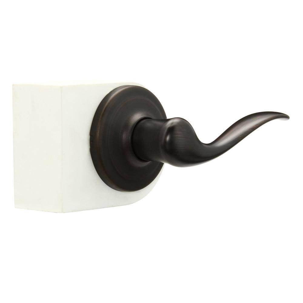 Kwikset Signature Series Tustin Venetian Bronze Right-Hand Half-Dummy Lever