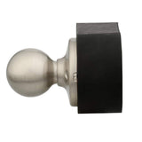 Kwikset Polo Satin Nickel Dummy Door Knob with Microban Antimicrobial Technology