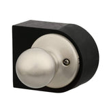 Kwikset Polo Satin Nickel Dummy Door Knob with Microban Antimicrobial Technology