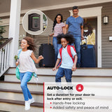 Kwikset Halo Touch Venetian Bronze Traditional Fingerprint Wi‑Fi Electronic Smart Lock Deadbolt with SmartKey Security