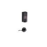 Kwikset SmartCode 915 Touchscreen Venetian Bronze Single Cylinder Electronic Deadbolt with Avalon Handleset and Tustin Lever