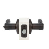 Kwikset Ashfield Venetian Bronze SmartKey Universal Keyed Entry Door Handle