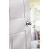 Kwikset Tylo Satin Chrome Keyed Entry Door Knob with SmartKey Security
