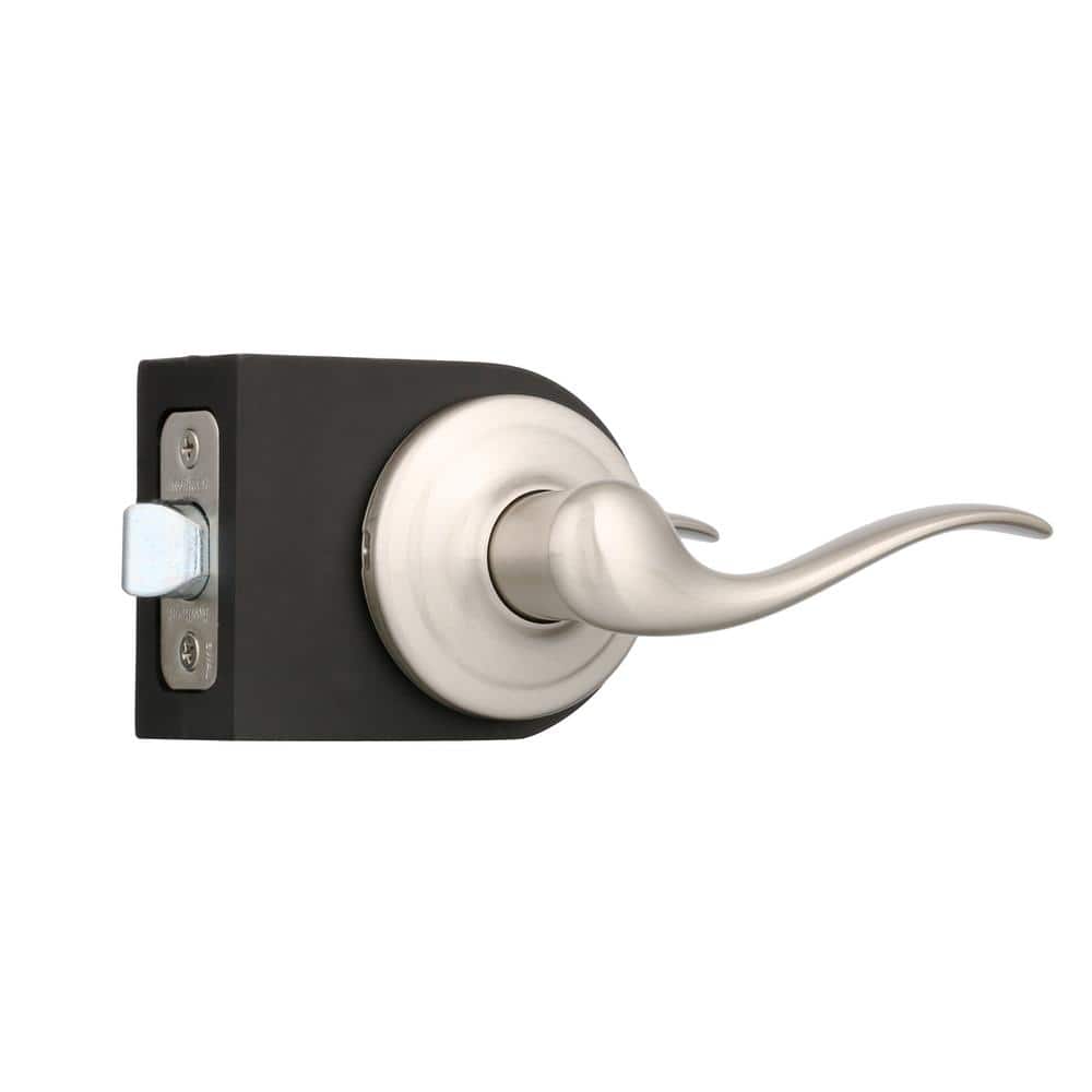 Kwikset Tustin Satin Nickel Passage Hall/Closet Door Handle (4-Pack)