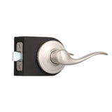 Kwikset Tustin Satin Nickel Passage Hall/Closet Door Handle (4-Pack)
