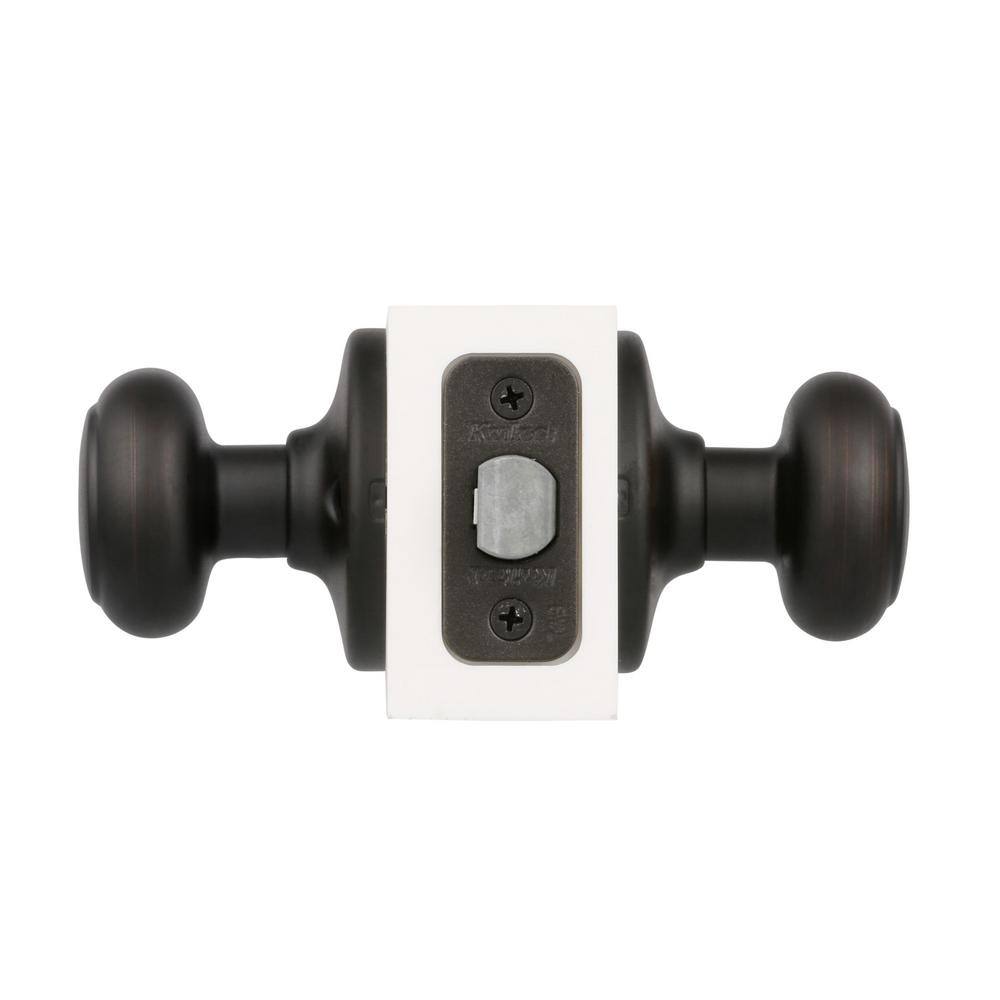 Kwikset Cove Venetian Bronze Passage Hall/Closet Door Knob