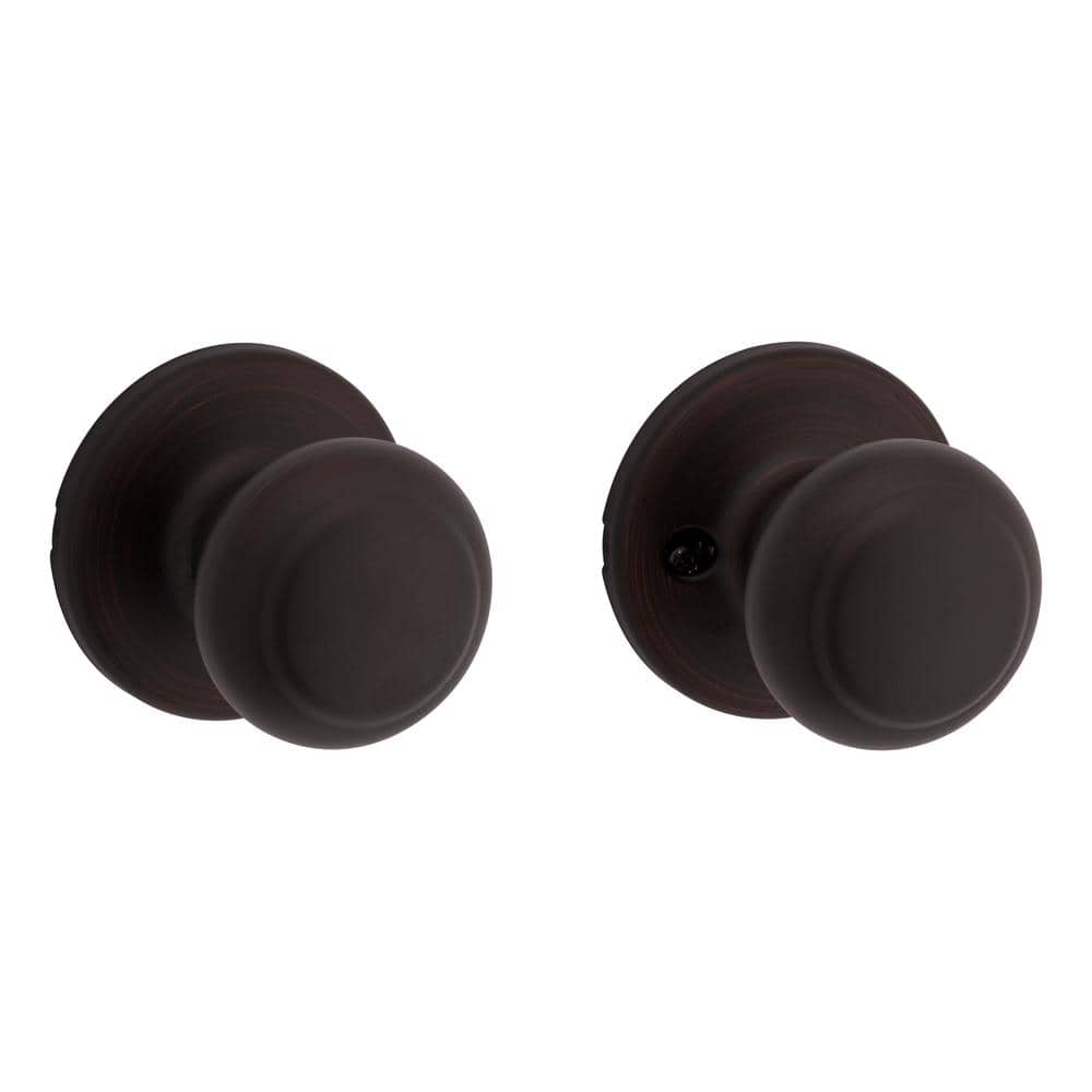 Kwikset Cove Venetian Bronze Passage Hall/Closet Door Knob