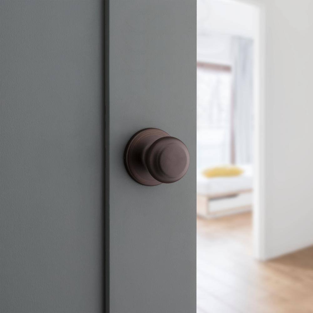 Kwikset Cove Venetian Bronze Passage Hall/Closet Door Knob