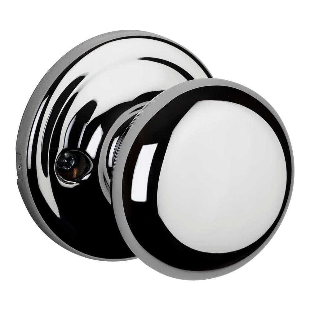 Kwikset Hancock Polished Chrome Passage Hall/Closet Door Knob