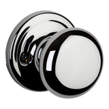 Kwikset Hancock Polished Chrome Passage Hall/Closet Door Knob