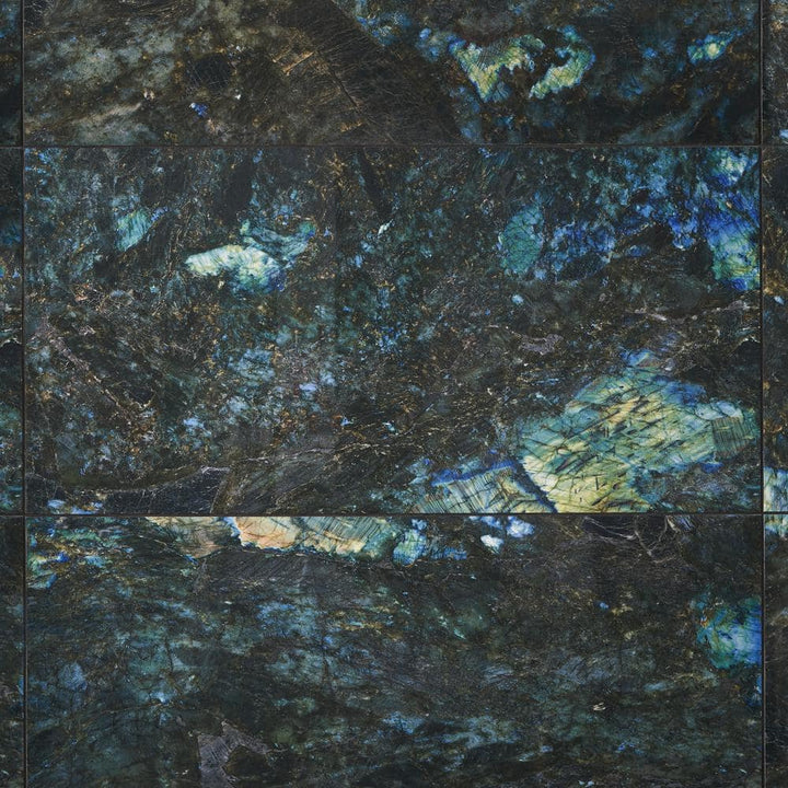 Jume Onyx Labrodorite Blue 24 in. x 48 in. Polished Porcelain Floor and Wall Tile (15.49 Sq. Ft./Case)
