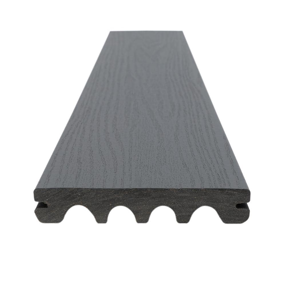 MoistureShield Elevate Lake Fog 1 in. x 5.4 in.x 12 ft. Groove Capped Composite Decking (10-Pack) (H-Pack)