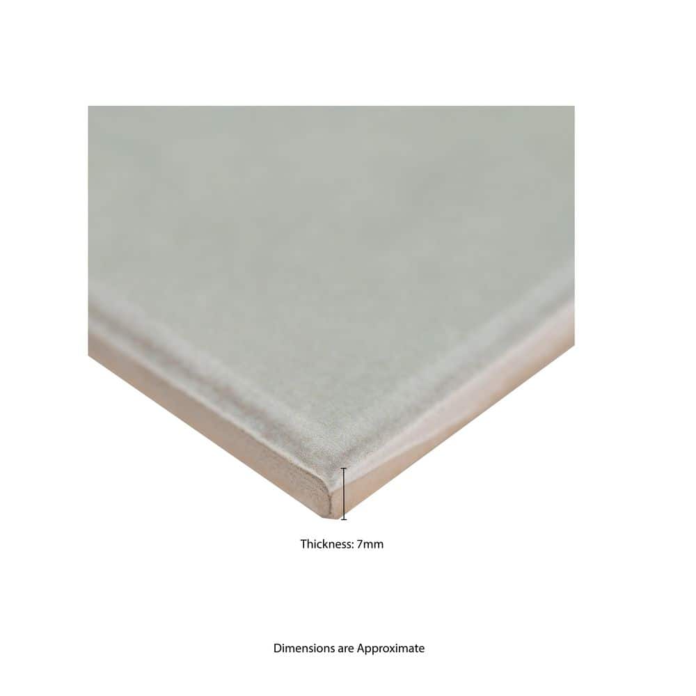 MSI Lakeview Jade 3 in. x 12 in. Glossy Ceramic Wall Tile (5.5 sq. ft./Case)