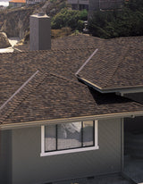 CertainTeed Mountain Ridge 10 in. Hip & Ridge Shingles, Aged Bark, 20 Linear Ft. per Bundle