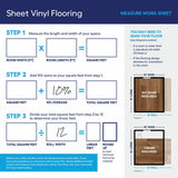 STAINMASTER (Sample) Grove Park Marble Waterproof Marble-Look Glue-Down Sheet Vinyl