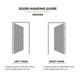 Masonite 32-in x 80-in Steel Left-Hand Inswing Primed Fire Rated Prehung Single Front Door