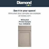 Diamond NOW Wintucket 21-in W x 35-in H x 23.75-in D Truecolor Cloud Door and Drawer Base Stock Cabinet