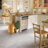Armstrong Lattice Cream 12 in. x 12 in. Peel and Stick Vinyl Tile (30 sq. ft. / case)