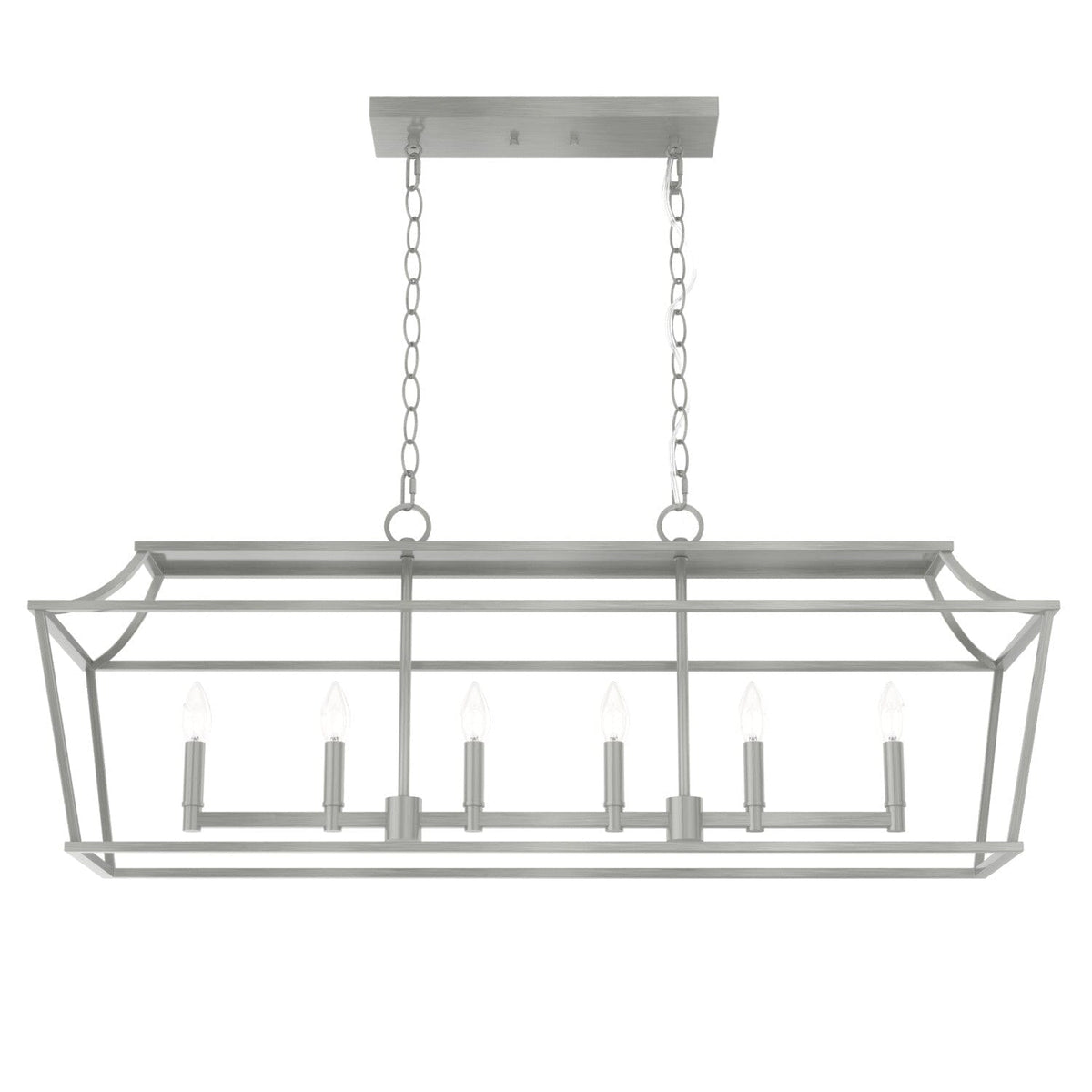 Hunter Laurel Ridge 6-Light Alturas Gold Linear Chandelier