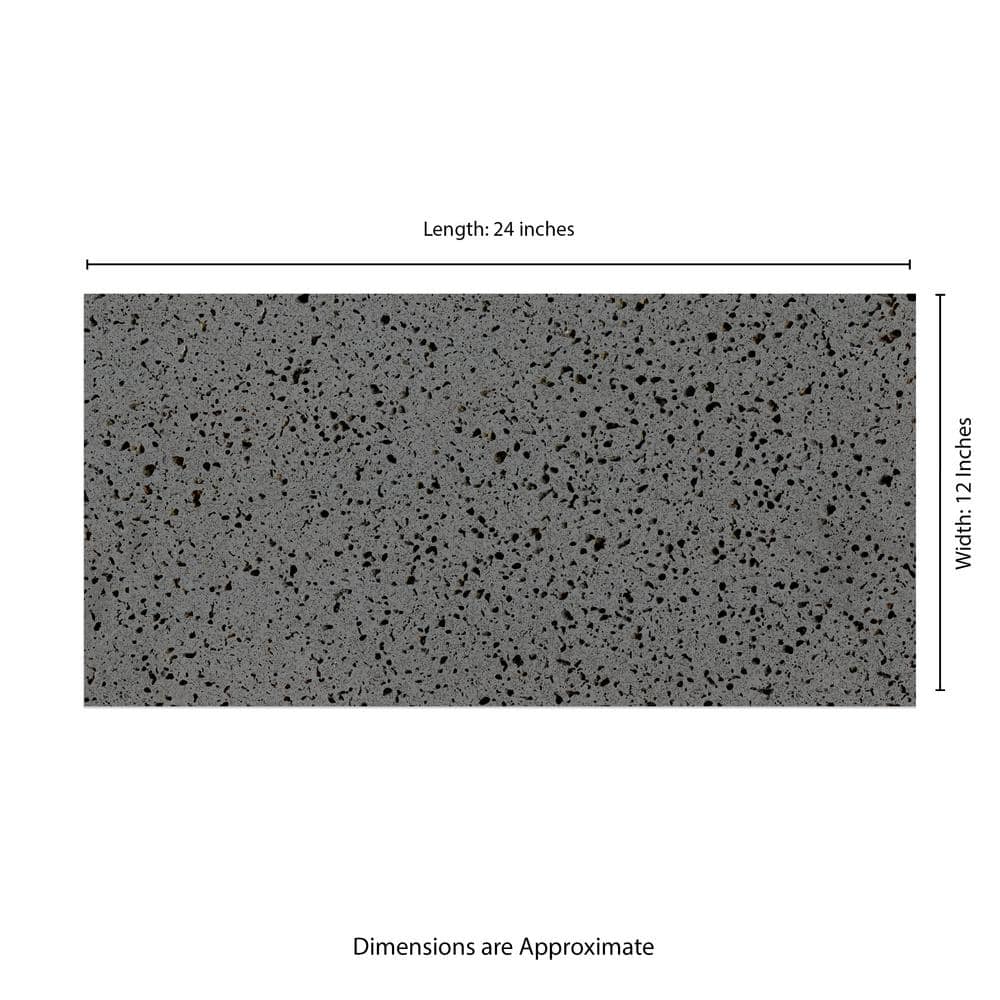 MSI Lava Stone 12 in. x 24 in. Rough Honed Basalt Floor Tile Paver (2 sq. ft./Case)