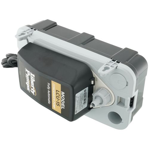 Liberty Pumps LCU-15 condensate pump - detail view (Type: Automatic; Voltage: 115V)