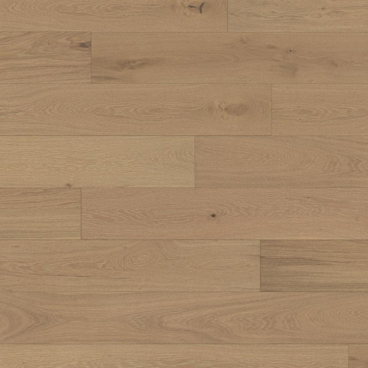 ASPEN FLOORING Lebanon White Oak 3/8 in. T x 7.5 in. W Tongue and Groove Wire Brushed Engineered Hardwood Flooring (39.06 sqft/case)