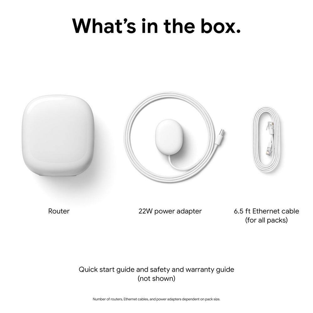 Google Nest Wifi Pro (Wi-Fi 6E) - Lemongrass