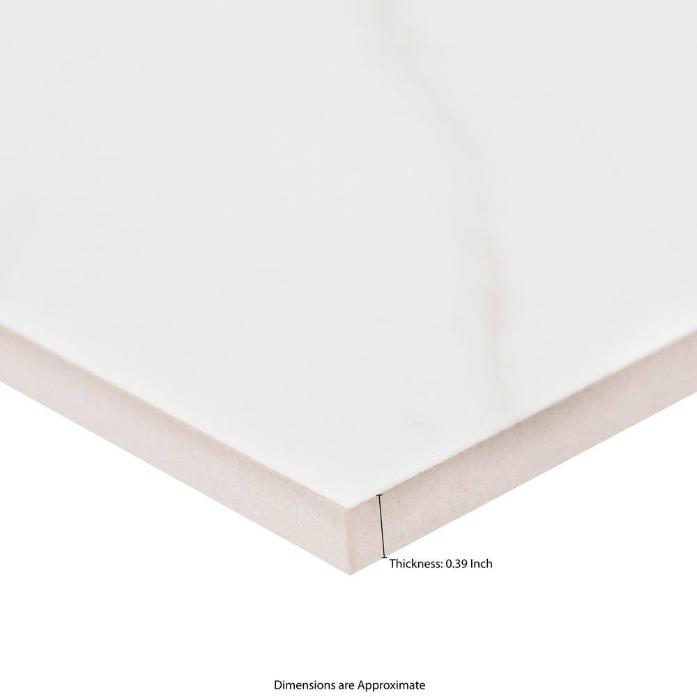 MSI Leonardo Venato 24 in. x 48 in. Polished Porcelain Marble Look Floor and Wall Tile (32 cases/512 sq. ft./pallet)