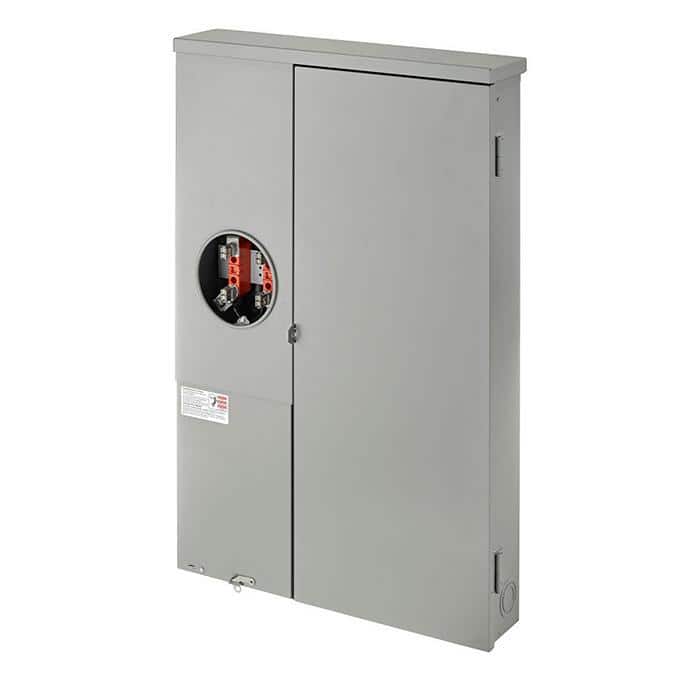 Leviton 30 Space Outdoor All-In-One Meter Load Center Combo with 150 Amp Main Circuit Breaker