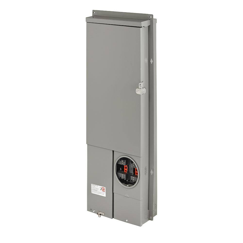 Leviton 200 Amp 40-Space All-in-One UG/OH Semi-Flush (Solar Ready) Panel with Main Breaker