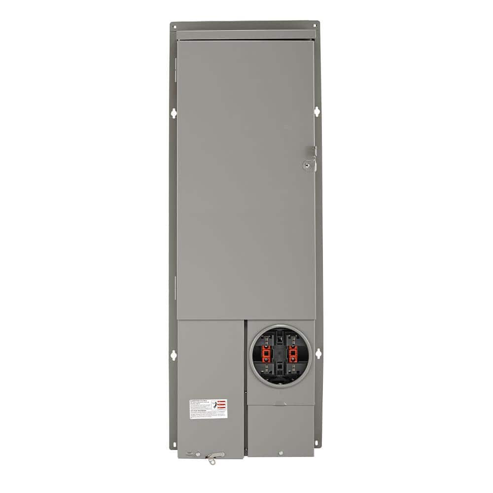 Leviton 200 Amp 40-Space All-in-One UG/OH Semi-Flush (Solar Ready) Panel with Main Breaker