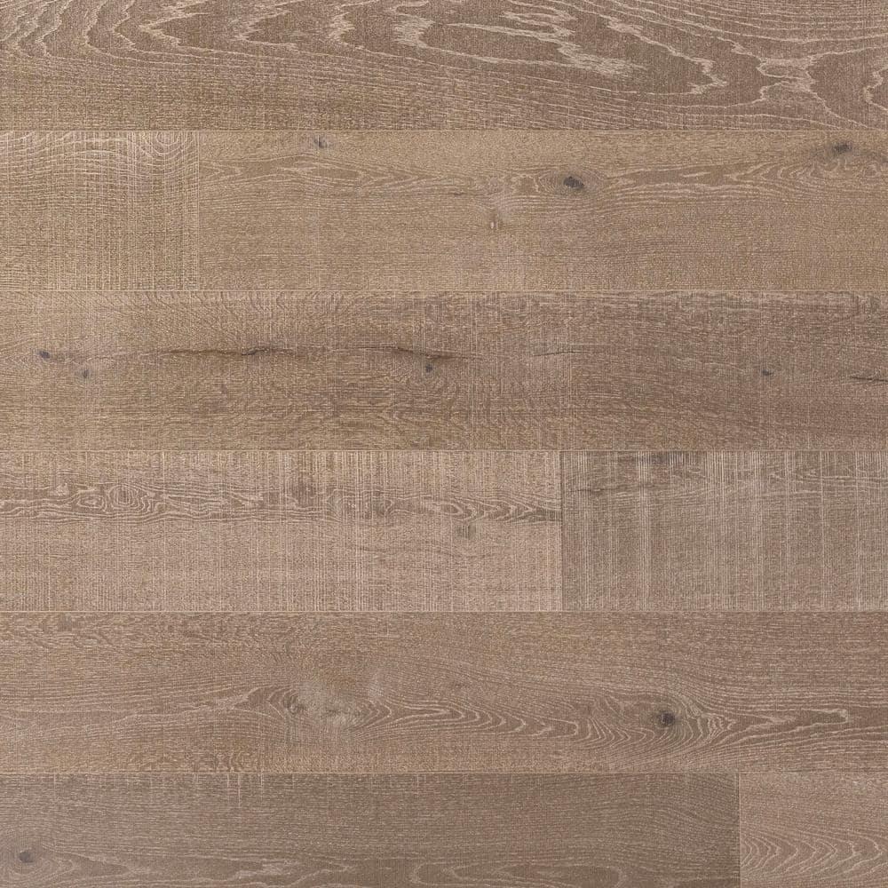 MS International Laderra 9.5" Eastern Elm Wirebrushed White Oak 5/8 in. x 9-1/2 in. Engineered Hardwood Flooring (34.10 sq.ft./ctn)