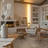 MS International Laderra 9.5" Eastern Elm Wirebrushed White Oak 5/8 in. x 9-1/2 in. Engineered Hardwood Flooring (34.10 sq.ft./ctn)