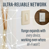 Legrand radiant with Netatmo Surface Mount Smart Gateway Hub, Light Almond