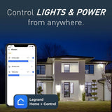 Legrand radiant with Netatmo Surface Mount Smart Gateway Hub, Light Almond