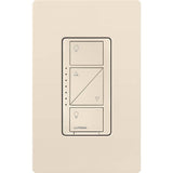 Lutron Caseta Smart Dimmer Switch for Wall & Ceiling Lights, 150W LED, Light Almond (PD-6WCL-LA)