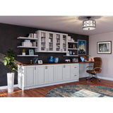 J COLLECTION Cumberland Light Gray Shaker Assembled Sink Base Kitchen Cabinet with Full Height Door (30 in. W x 34.5 in. H x 24 in.D)