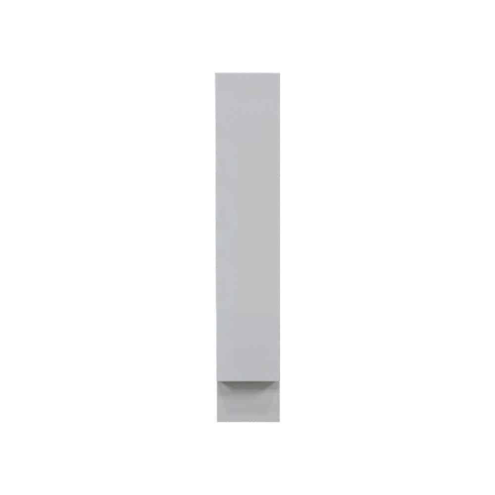 LIFEART CABINETRY Anchester Assembled 6x34.5x24 in. Base Spice Drawer Cabinet in Light Gray