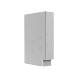 LIFEART CABINETRY Anchester Assembled 6x34.5x24 in. Base Spice Drawer Cabinet in Light Gray