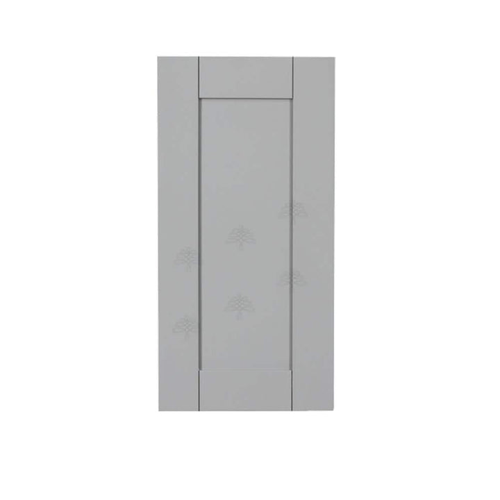LIFEART CABINETRY Anchester Assembled 21x30x12 in. Wall Cabinet with 1 Door 2 Shelves in Light Gray