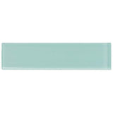 Ivy Hill Tile Contempo Light Green 2 in. x 8 in. x 8mm Polished Glass Floor and Wall Tile (36 pieces 4 sq.ft./Box)
