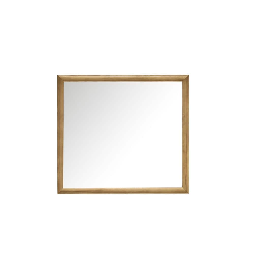James Martin Vanities Glenbrook 36" x 40" Vanity Mirror - Light Natural Oak
