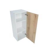 Cambridge Radiance 21 in. W x 12 in. D x 36 in. H Ready to Assemble Slab Wall Kitchen Cabinet in Light Oak