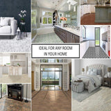 ACHIM Nexus Light Slate 12 in. x 12 in. Peel and Stick Marble Vinyl Tile (20 sq. ft./case)
