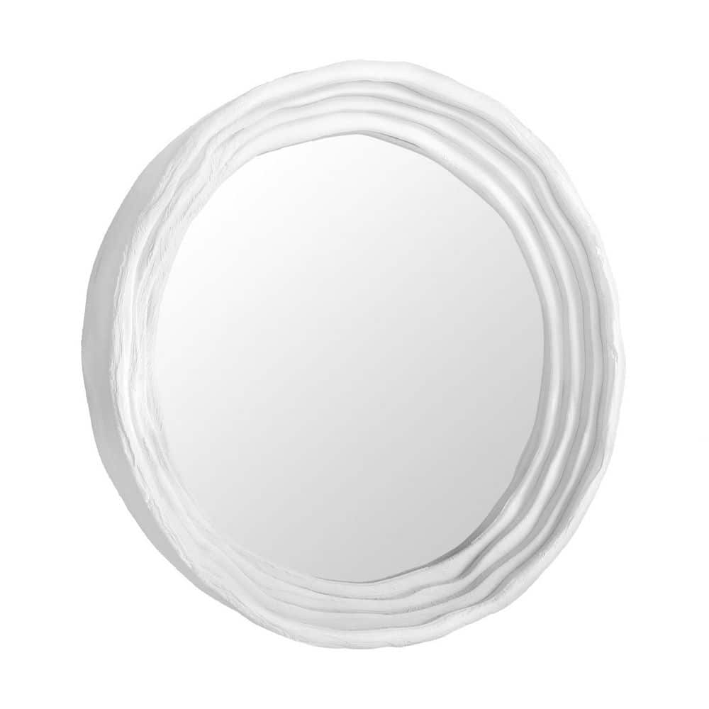 James Martin Vanities Terra 30" Limestone Framed Bathroom Vanity Mirror